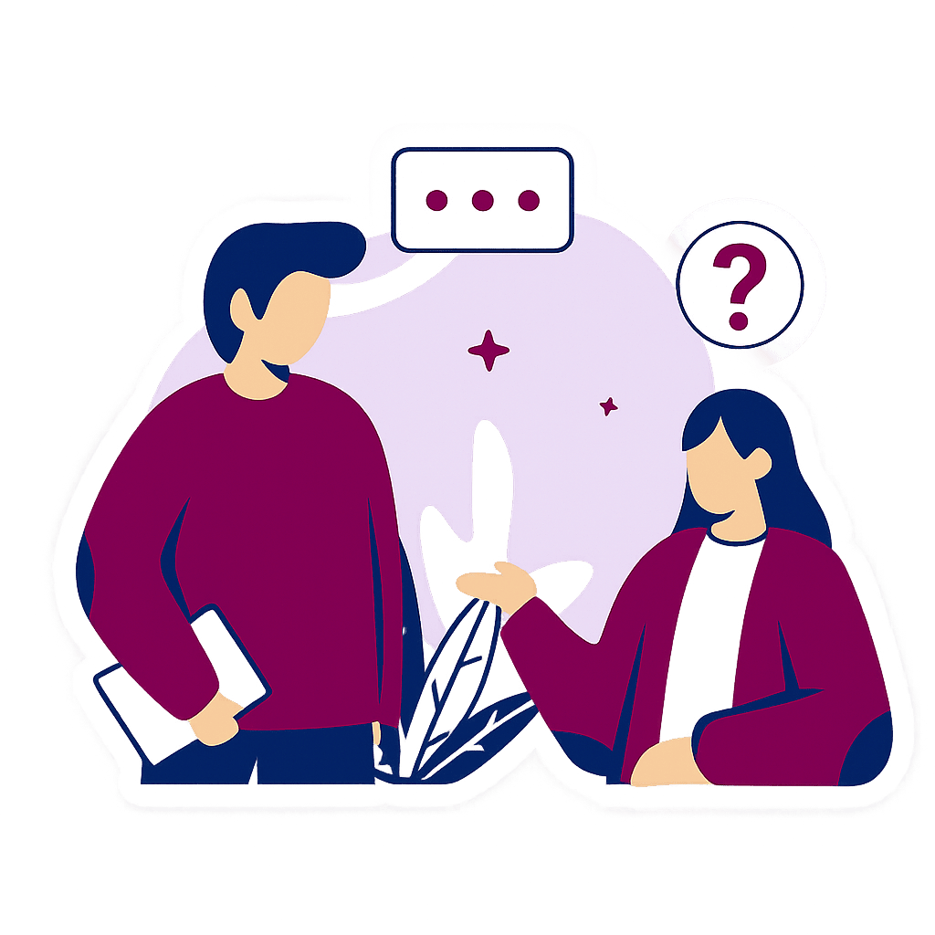 Contact Sticker